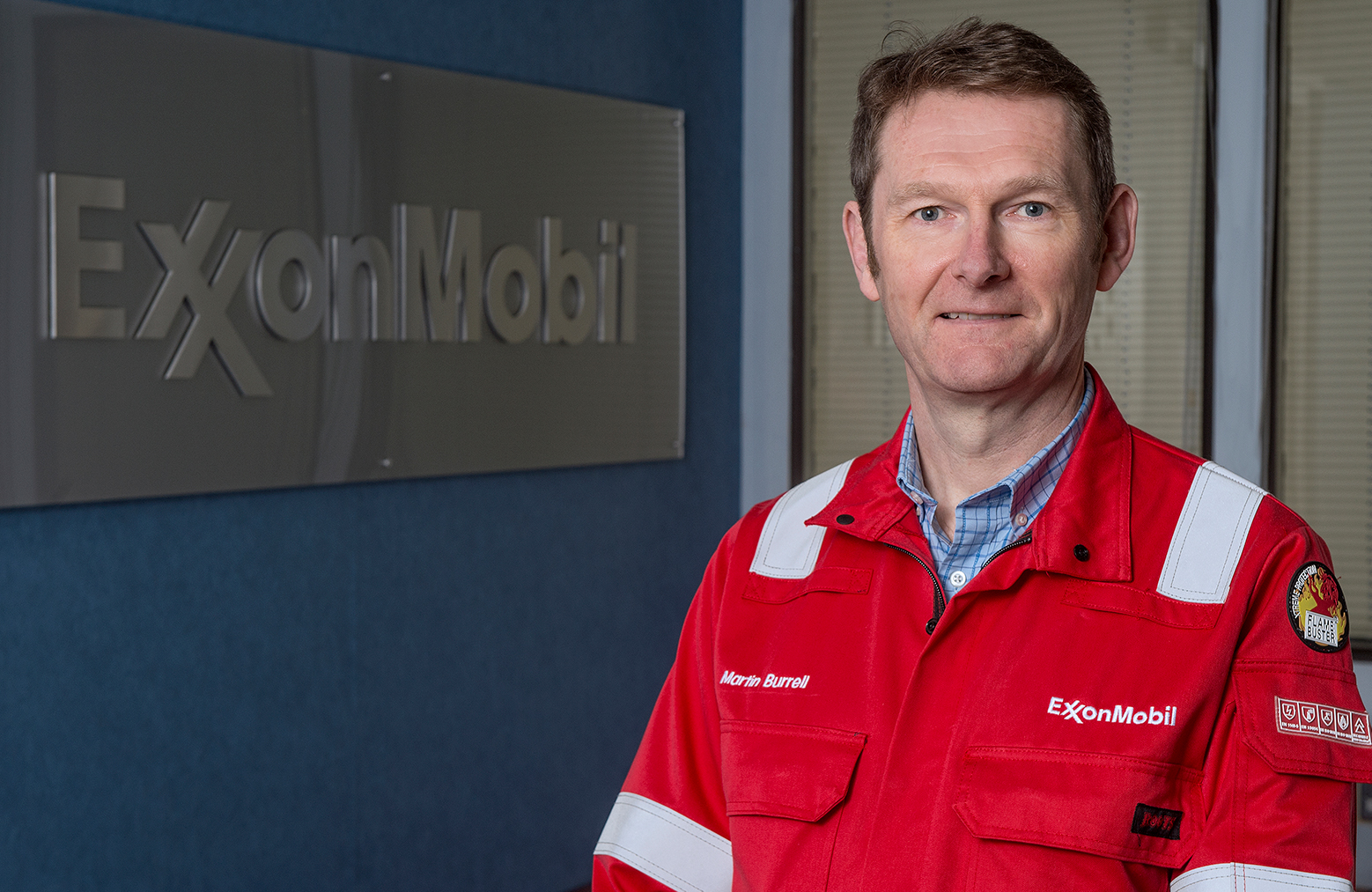 Image Martin Burrell, plant manager of Fife Ethylene Plant.