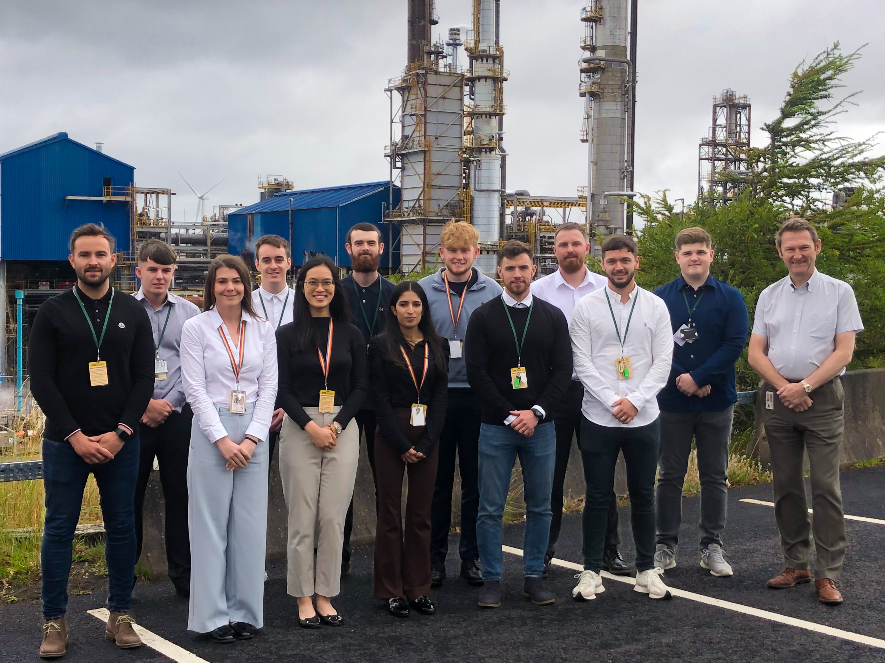 Image The new recruits will carry out a variety of roles, from the maintenance and repair of equipment, to admin duties and vital planning and process tasks to assist the plants role in the manufacturing of ethylene