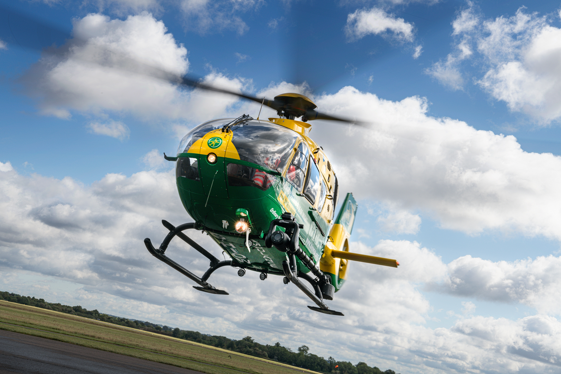 Image This year we donated 3,500 to Hampshire and Isle of Wight Air Ambulance
