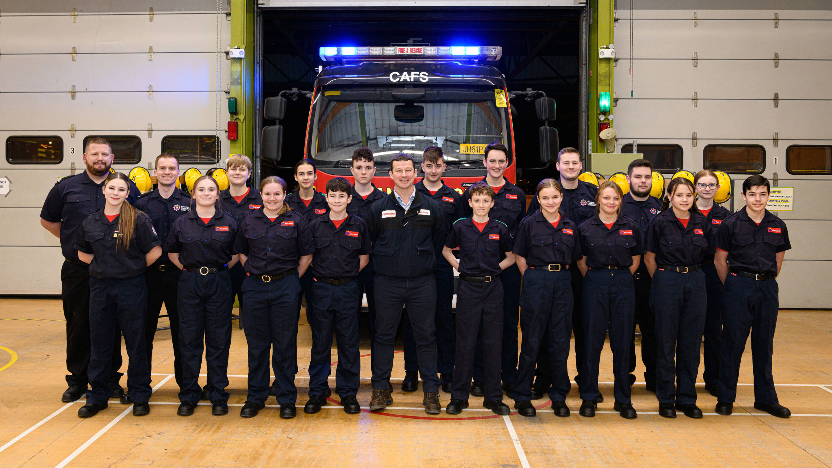 Fawley equips Fire Cadets for the future